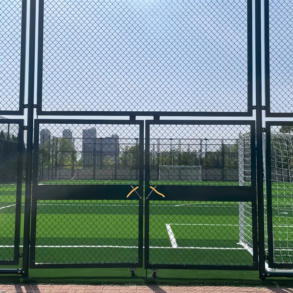Latest company case about Stainless Steel High-Impact Ball Stop Fencing System for Football Stadium Perimeter & Spectator Stand